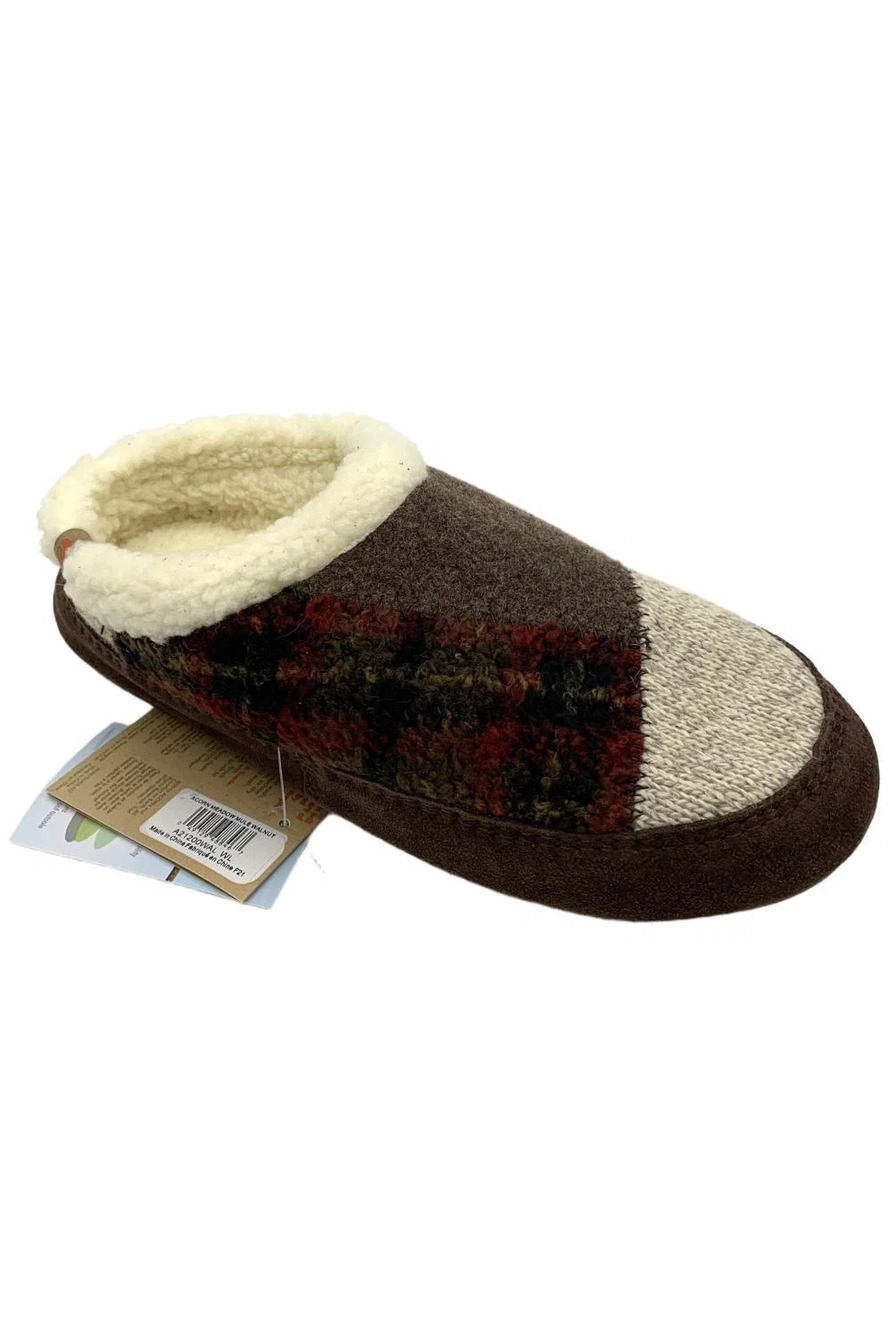 Acorn Women's Patterned Mule Slippers Meadow Chestnut - Medium